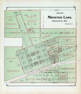 Mountain Lake, Prince's Out-Lots, Auditor's Subdivision, Bargen's Addition, Cottonwood County 1896